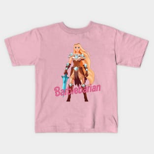 Barbiebarian Kids T-Shirt